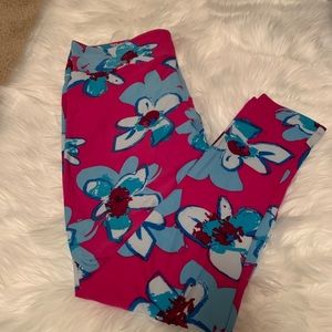 LuLaRoe Tall &Curvy Leggings Like New